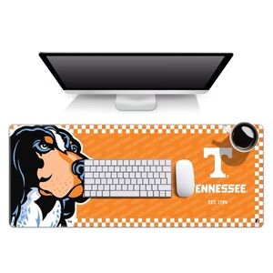 University of Tennessee Orange Desk Mat with Mascot